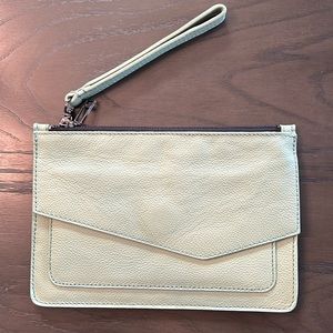 Botkier Sea Foam Green Leather Wristlet NWOT